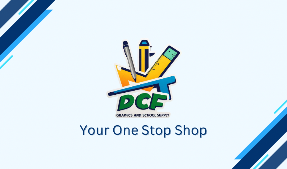 DCF Graphics and School Supply Logo